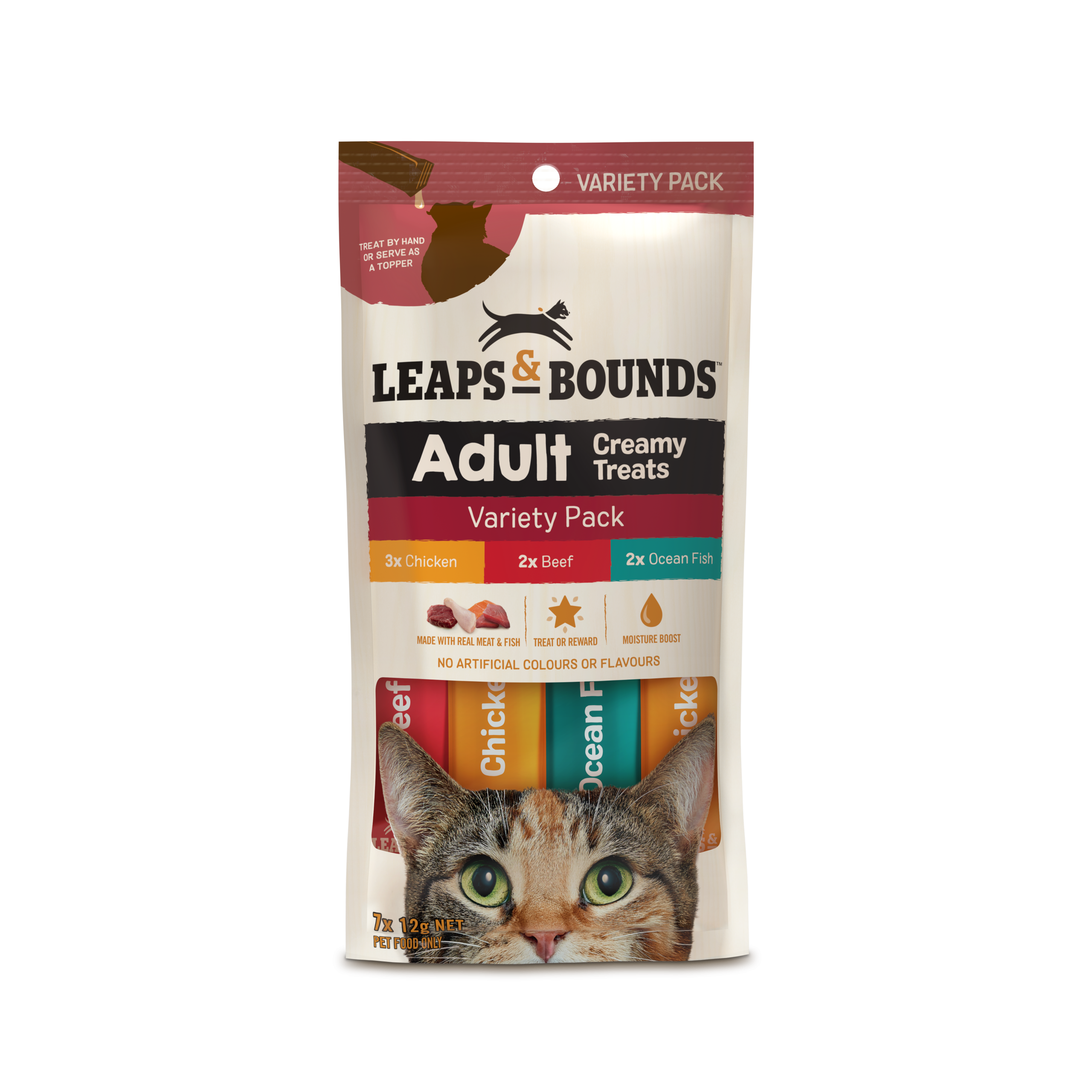 Variety Pack 3 Flavours Creamy Cat Treat